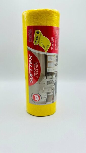 Softtex Perforeli Temizlik Bezi 15’li SYK-005