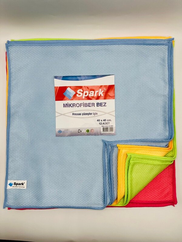 Spark Mikrofiber Cam Bezi 40 x 40 cm M-2309