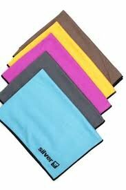 Silver Premium Mikrofiber Cam Bezi 40 x 40 cm SİLVER-1329