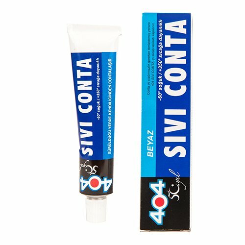 404 Sıvı Conta 80 Gr. Beyaz | Yapıştırıcılar | 404 | Dia E-ticaret