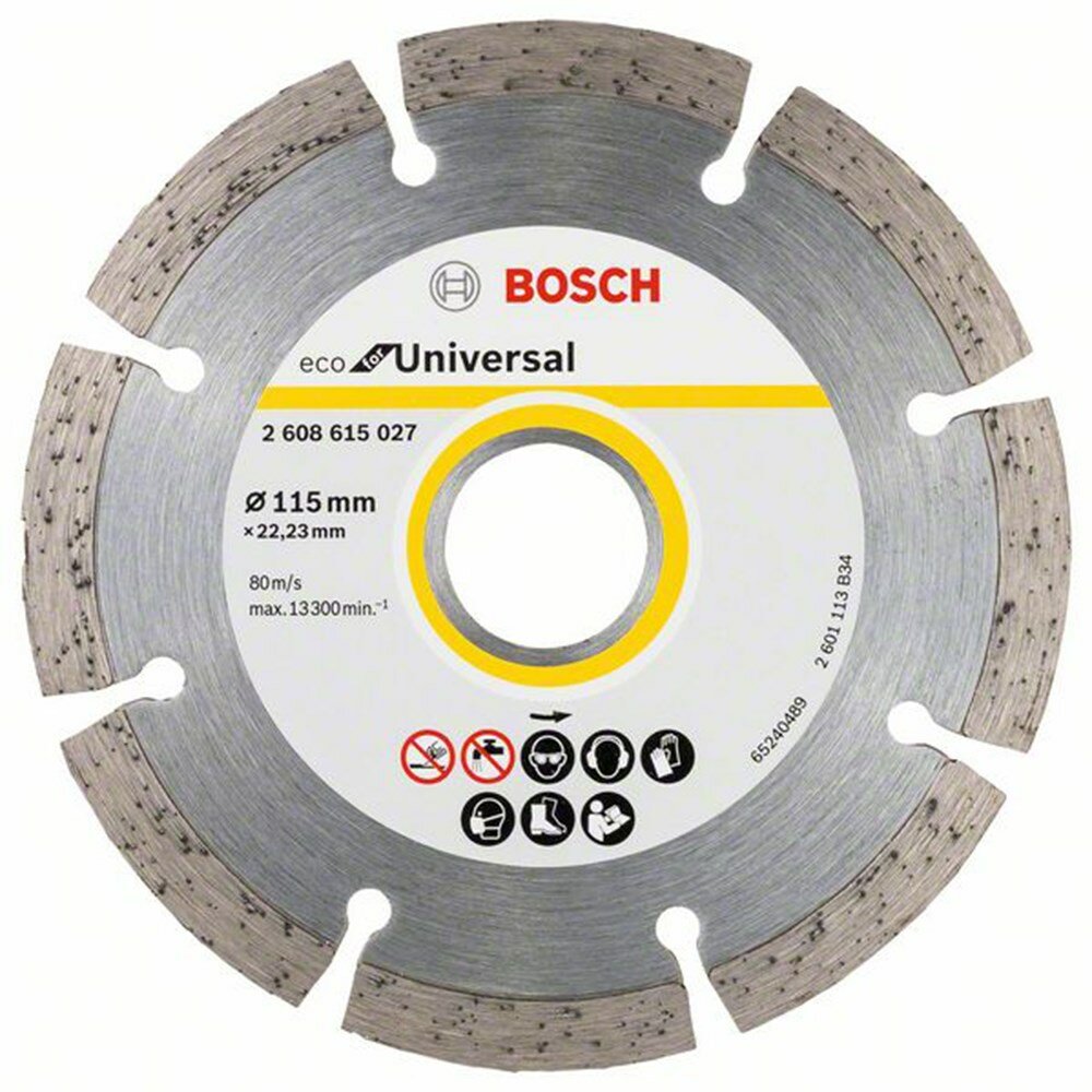 Bosch 9+1 Eco For Universal Diamond Cutting Disc 115 Mm | Grinding ...