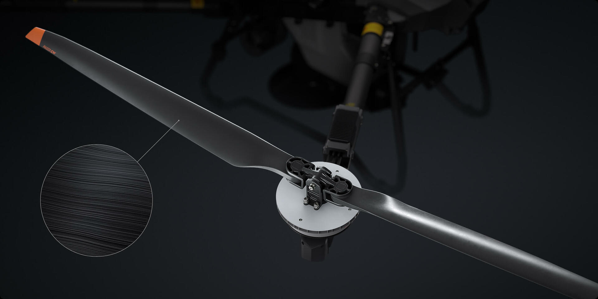 DJI Agras T70P itiş sistemi pervaneler