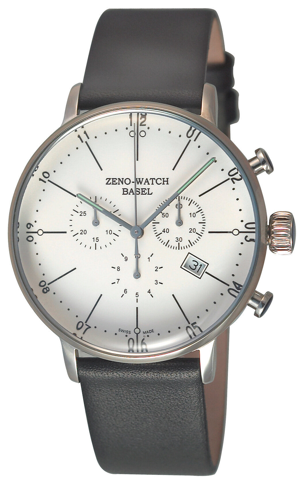 ZENO-WATCH BASEL BAUHAUS CHORONOGRAPH KOL SAATİ | ZENO-WATCH BASEL