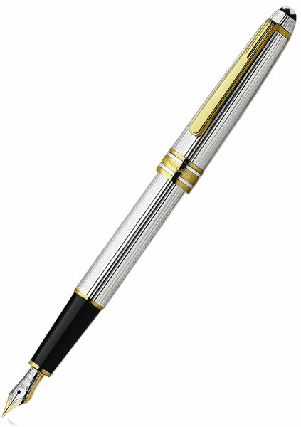 MONTBLANC MEISTERSTUCK SOLITAIRE STERLING SILVER 144 DOLMA KALEM