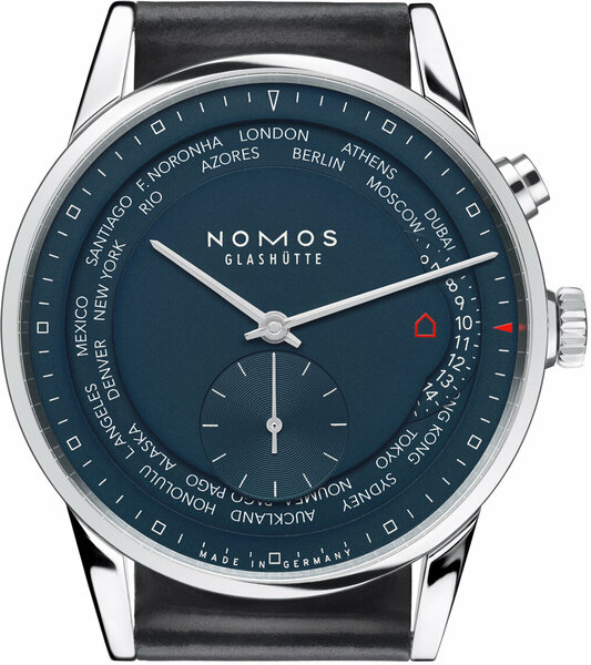 NONIM様 NOMOS GLASHÜTTE ZURICH WORLDTIME MIDNIGHT BLUE KOL SAATİ | NOMOS