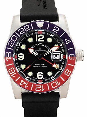ZENO-WATCH BASEL AIRPLANE DIVER QUARTZ GMT POINTS KOL SAATİ | ZENO