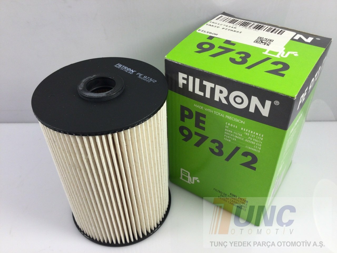 1K0127434B | Mazot Filtresi 1.6 1.9 2.0 Tdi Cay Bxe Bkd | FILTRON